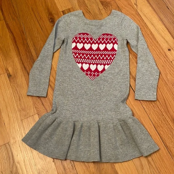 gap grey sweater dress Grey Knit Sweater Dress – Hilary Radley main image 1